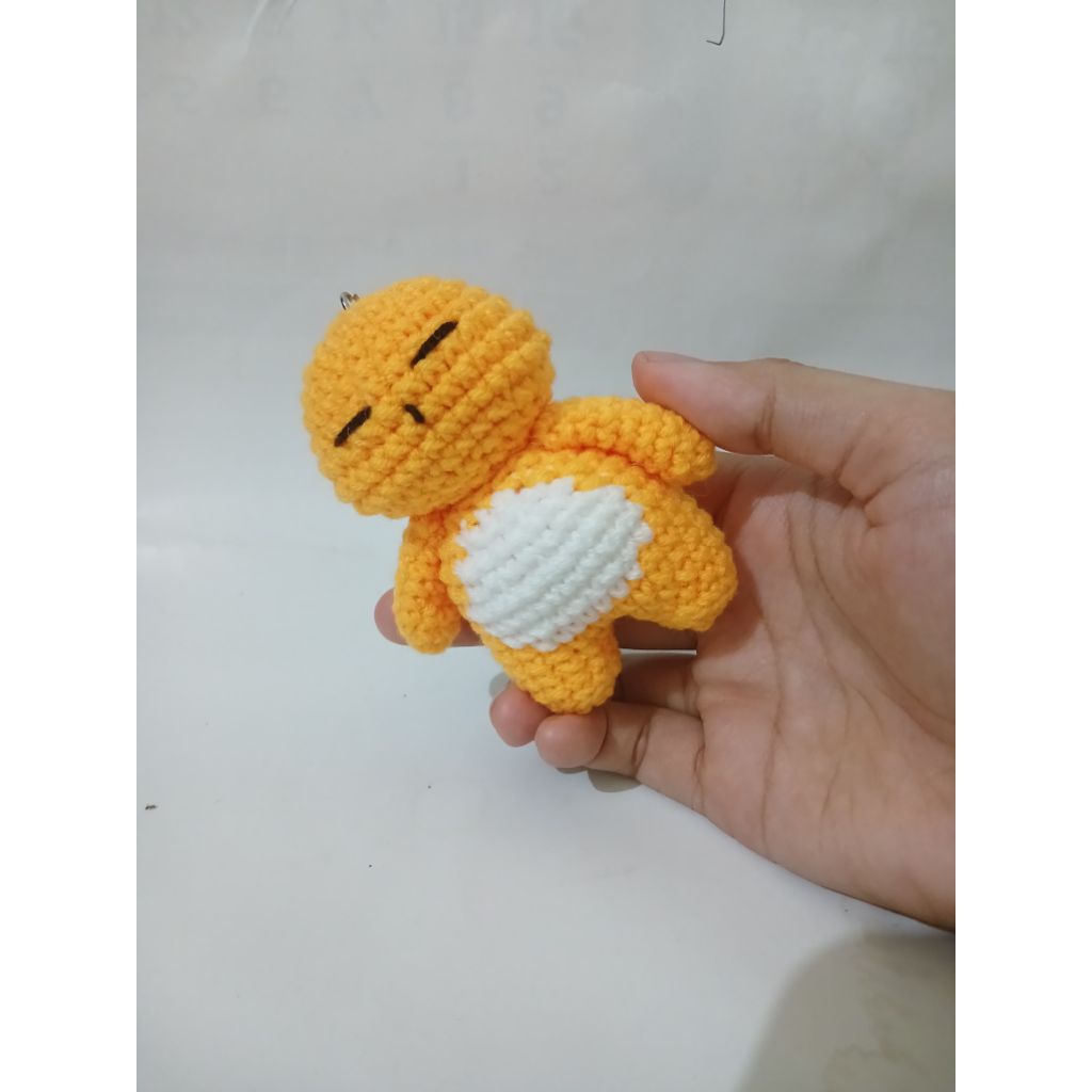Nailong keychain/ Nailong bagcharm / Nailong amigurumi / Boneka Nailong