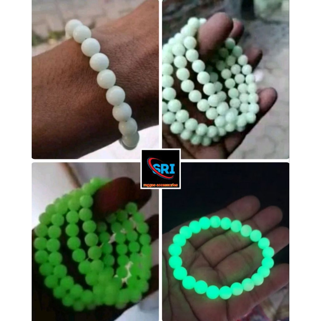 GELANG ELASTIS BATU FOSFOR ORIGINAL NATURAL BATU