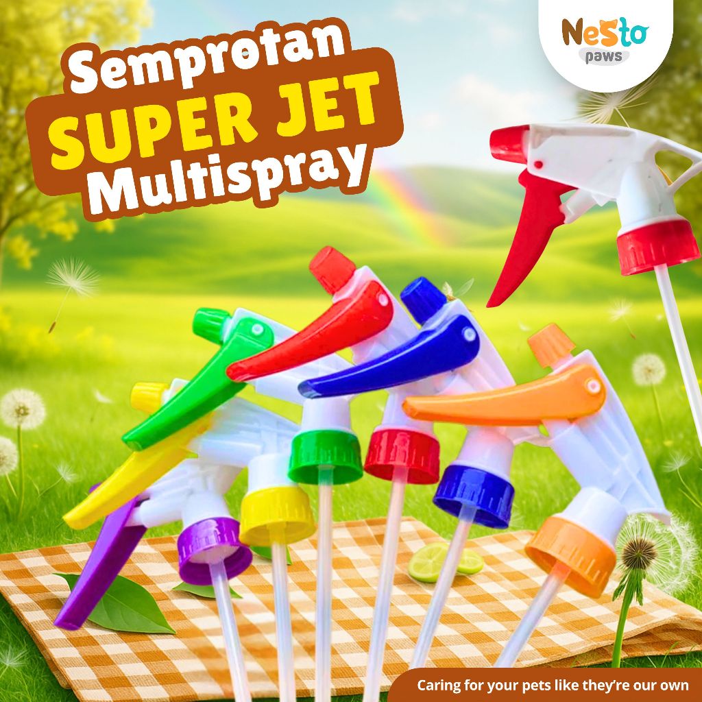 Penyemprot Air Tanaman Alat Semprot Manual Pompa Mandi Burung Jet Spray Semprotan Nestopaws