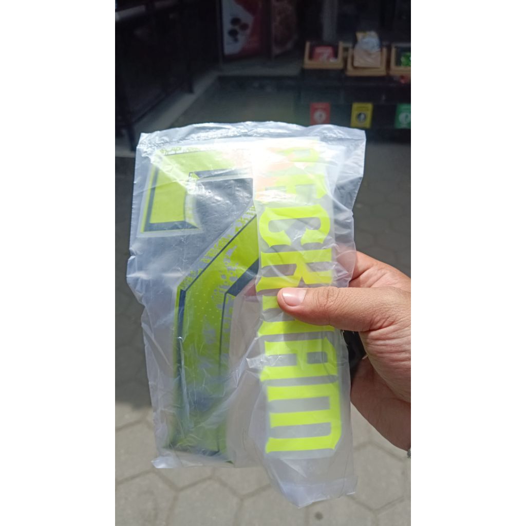 nameset beckham Persib home 2022 original