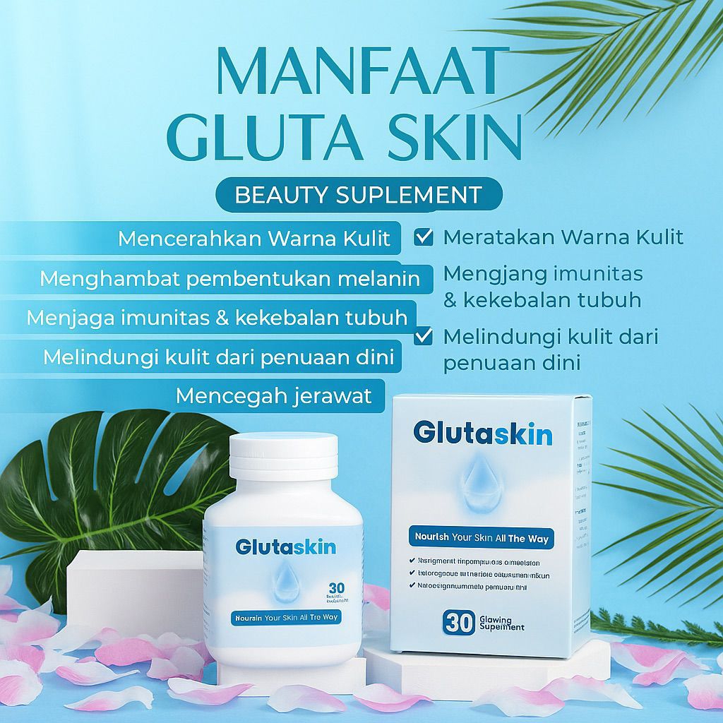 Glutaskin pencerah kulit badan pemutih kulit