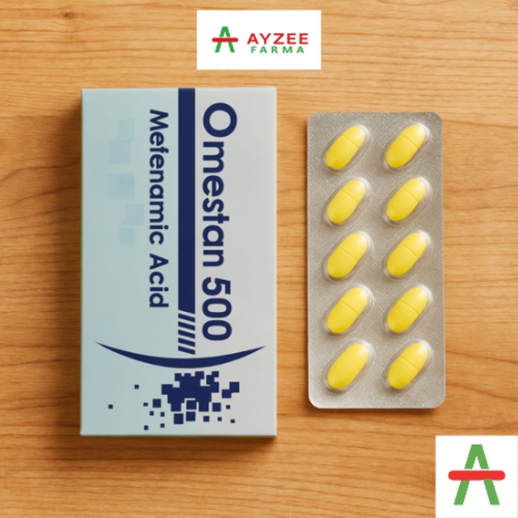 Omestan Perstrip 500mg Obat sakit gigi