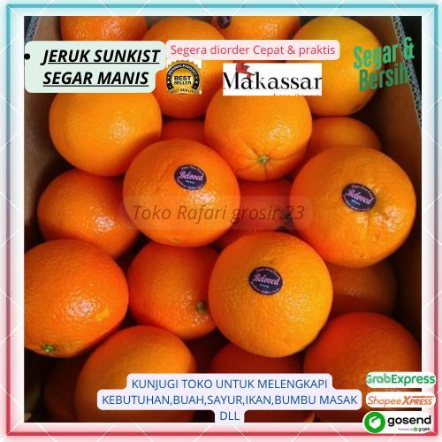 Jeruk Sunkist Manis Segar–Buah Premium Siap Makan,Jeruk Sunkist Makassar,Buah Makassar Jeruk Sunkist