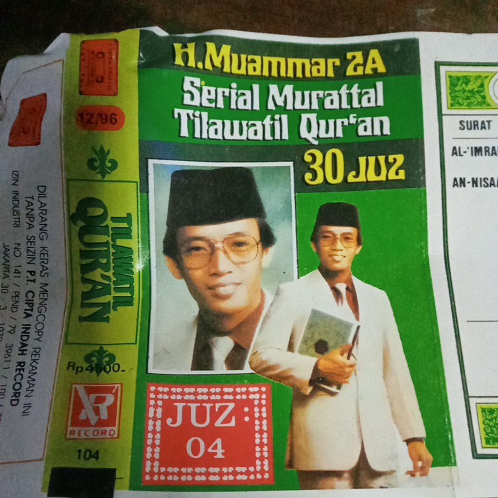 kaset pita H. MUAMMAR ZA A001