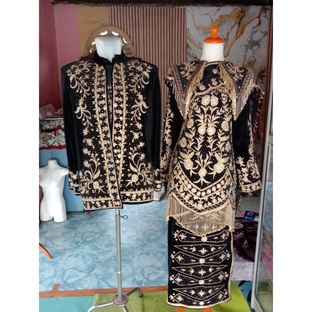 BAJU PENGANTIN PADANG MINANG ANAK DARO MODERN