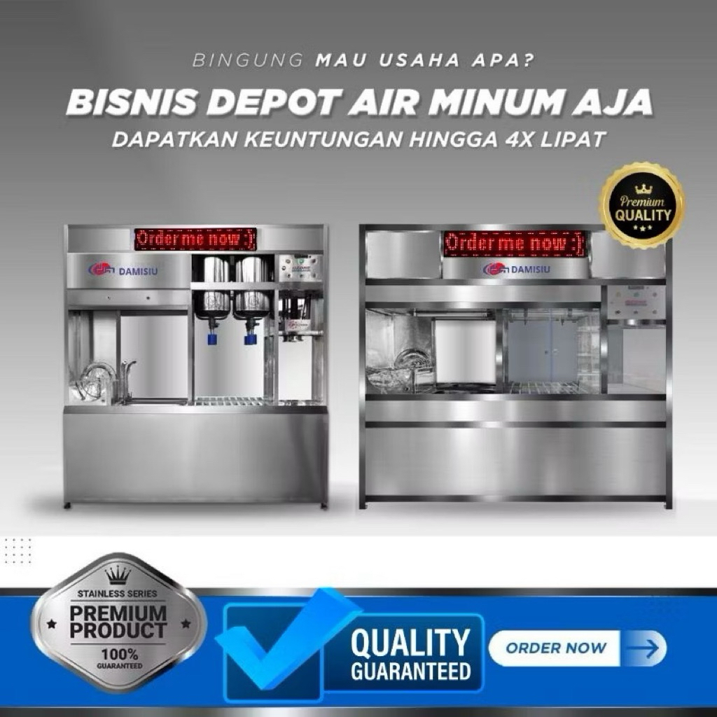 Depot Air Minum Isi Ulang Stainles