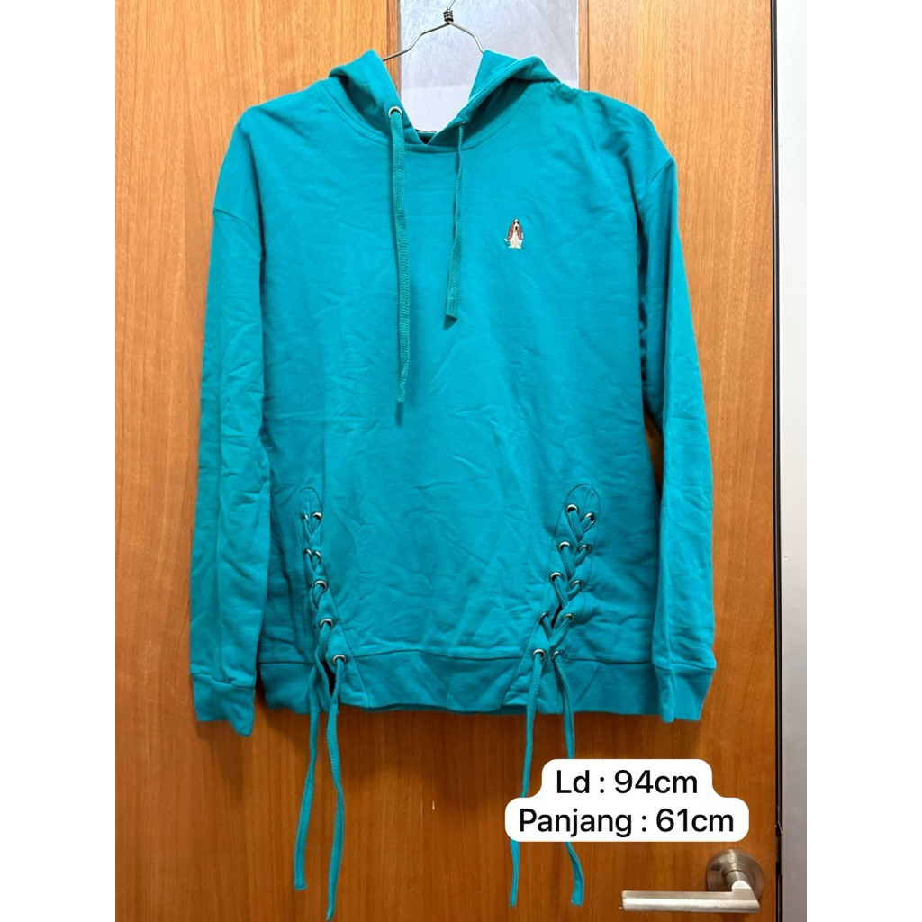 HOODIE HIJAU HUSH PUPPIES ORIGINAL