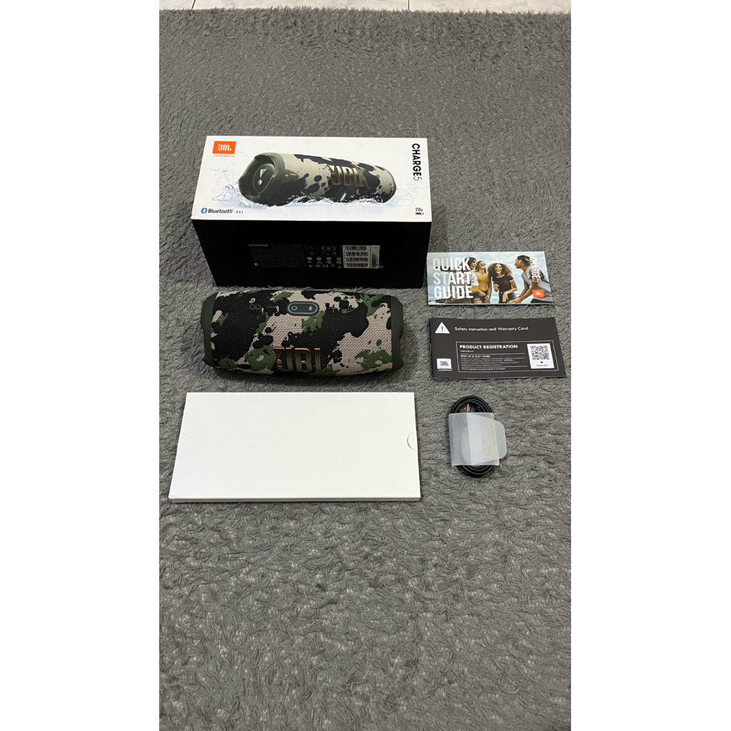 Jbl Charge 5 Original Fullset