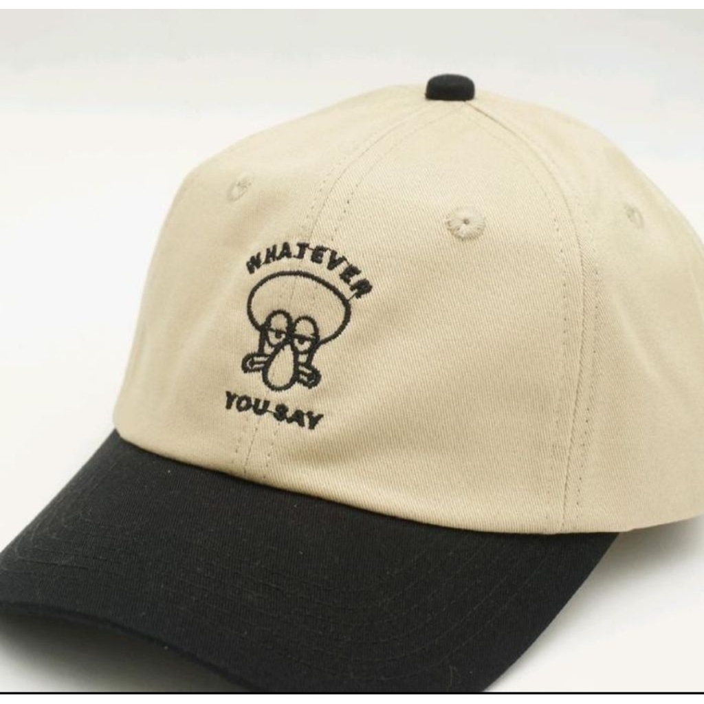 Topi Baseball hitam cream omidoki