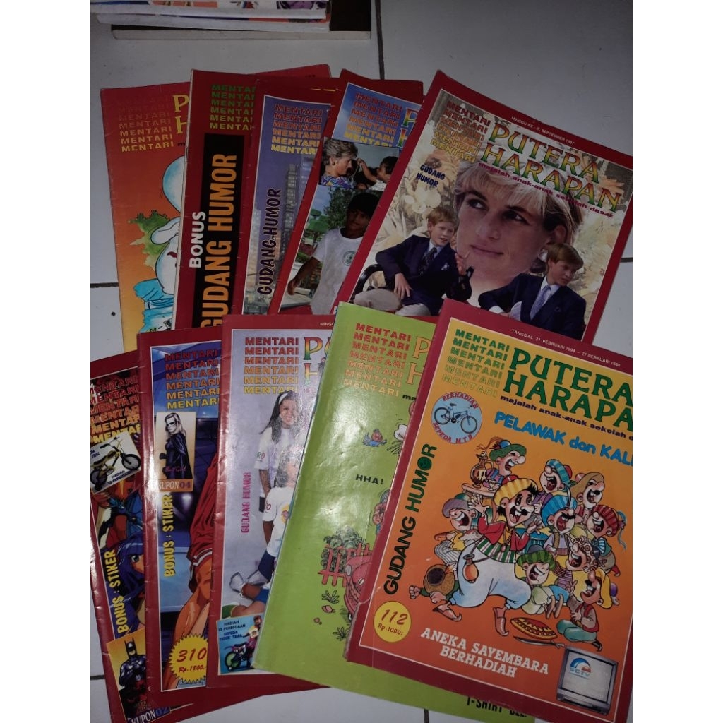 Majalah anak jadul mentari putera harapan