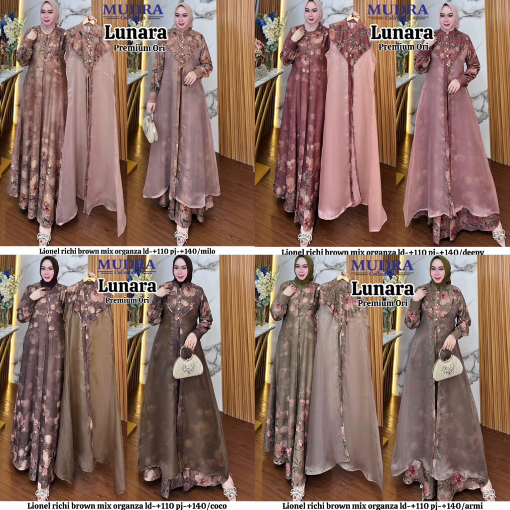 GAMIS DRESS LUNARA ORIGINAL BY MUDRA