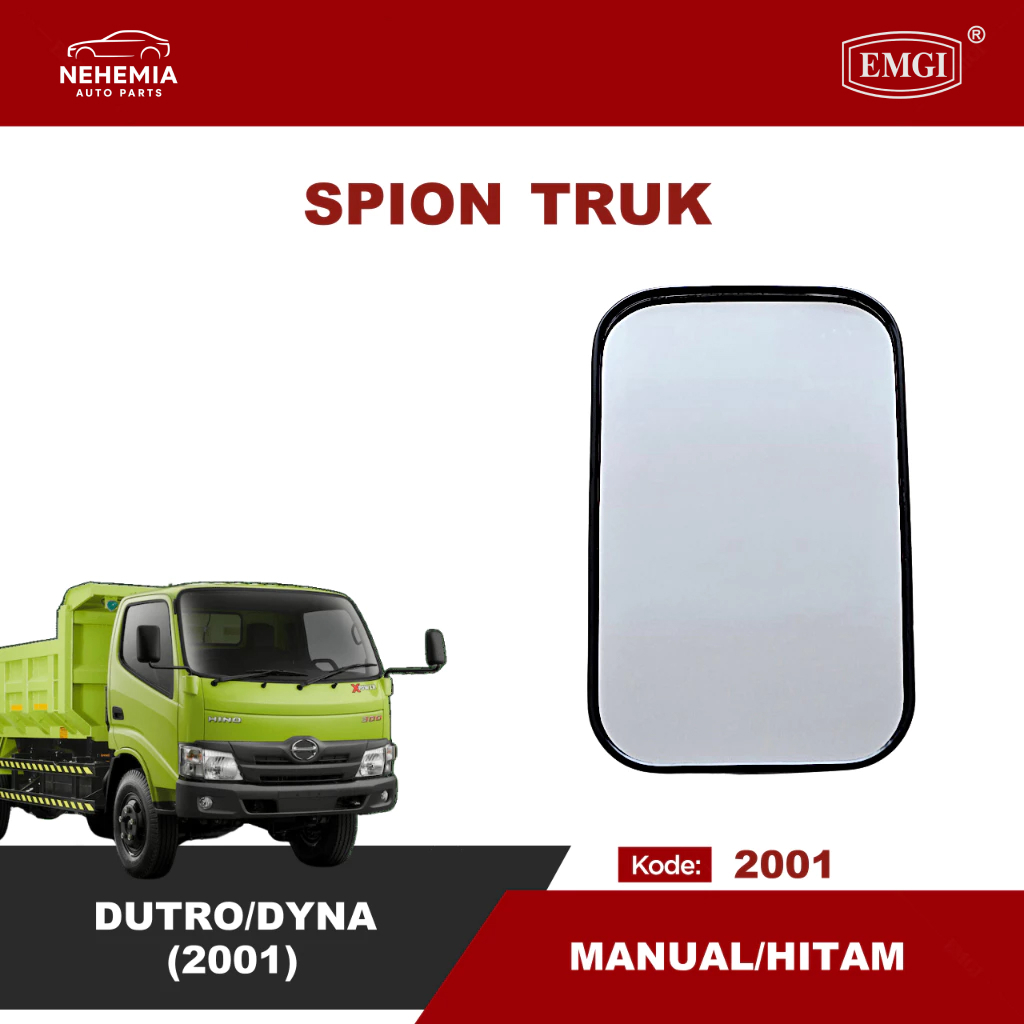 Spion Truk Dutro/Dyna 2001 - Hitam - EMGI 2001