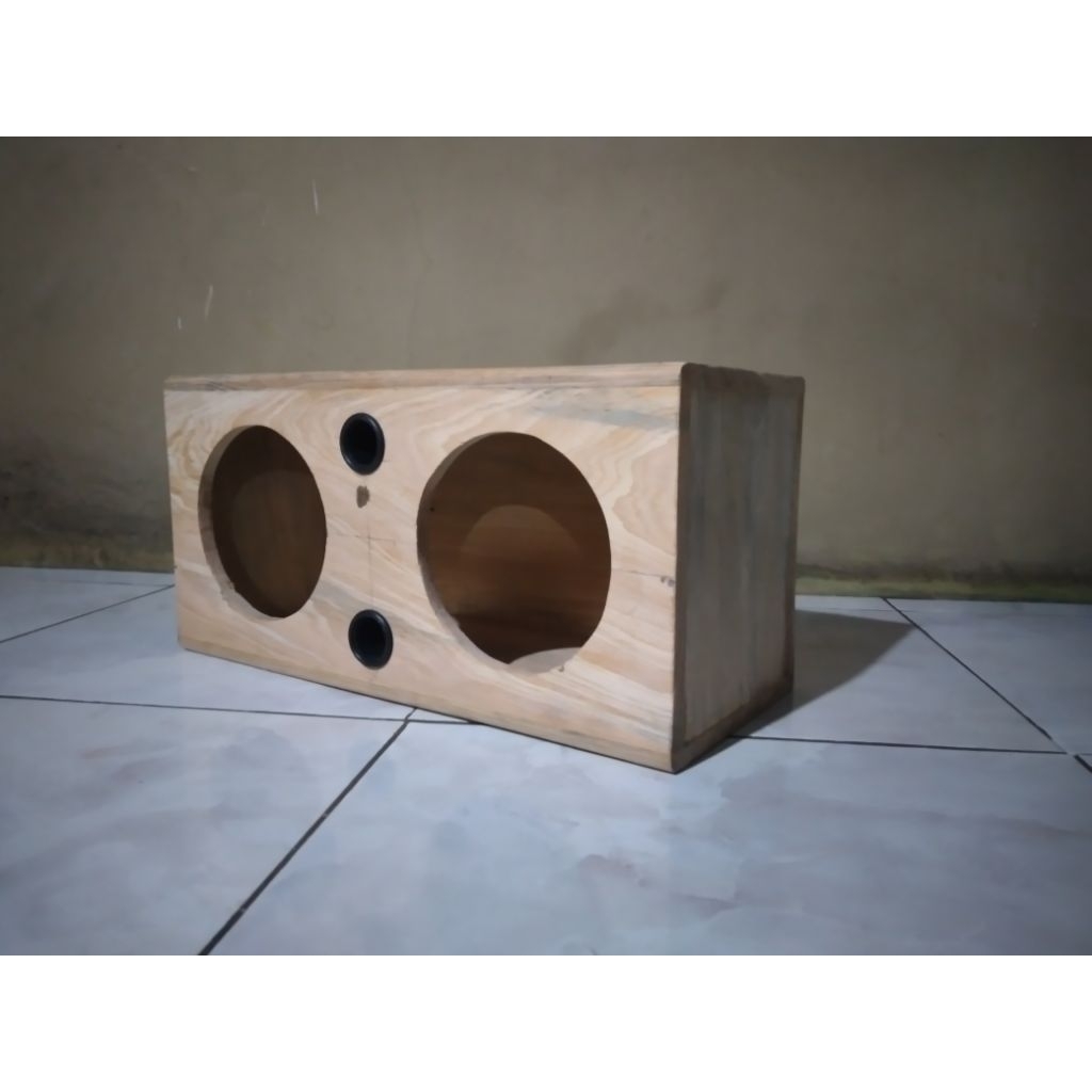 box 6 inch dobel kayu