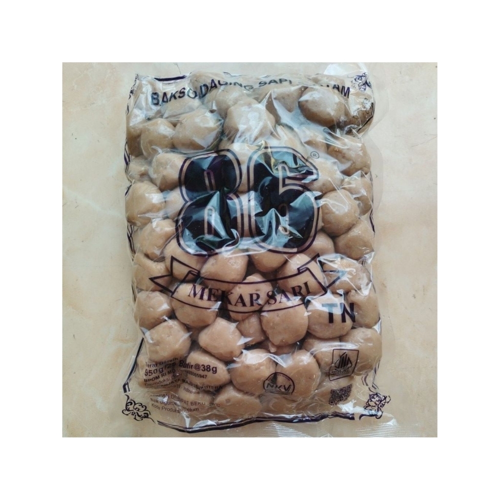 Bakso Sapi  TN 86 ( isi 100 biji )