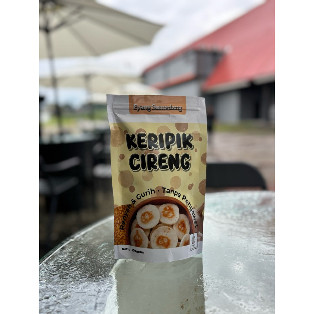 Snack(eyang Sumedang)Kripik cireng renyah& gurih tanpa pengawet kriuk