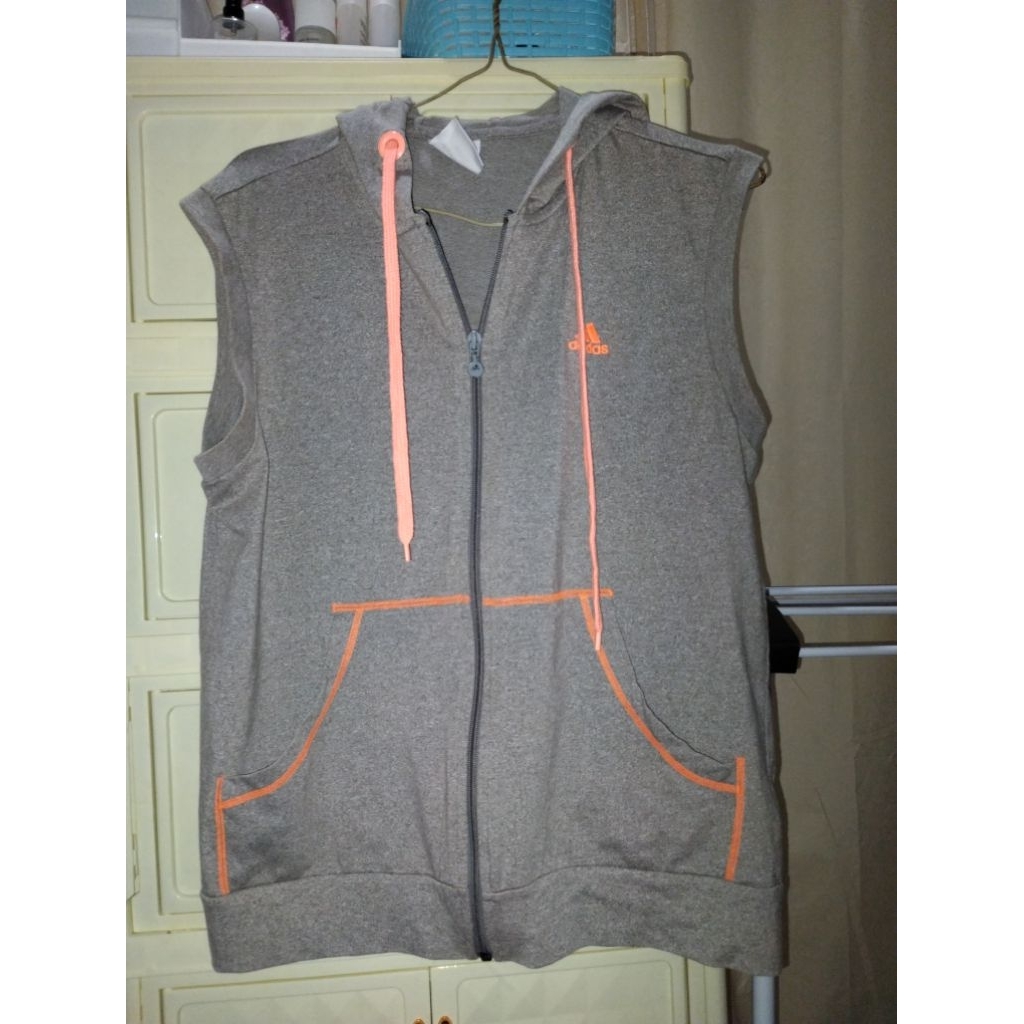 preloved hoodie zipper adidas