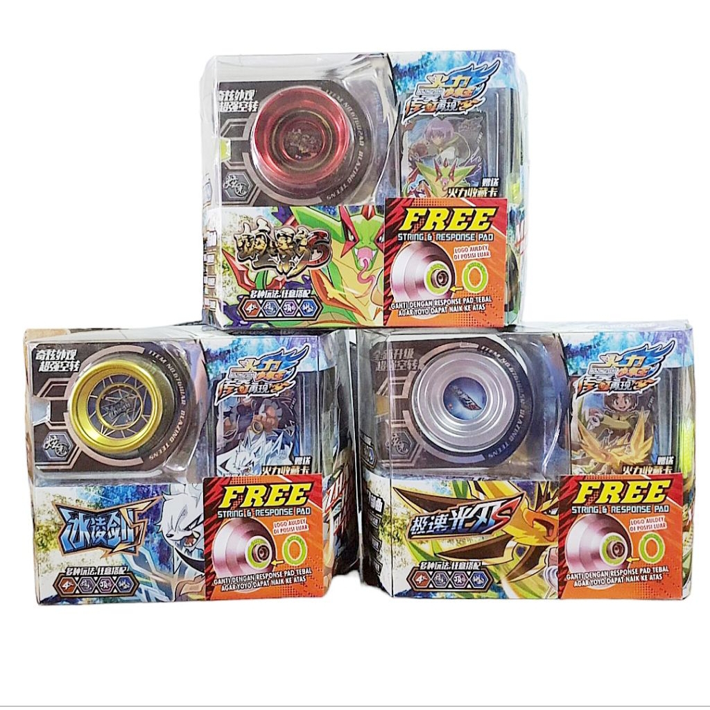 Yoyo Original AULDEY BLAZING TEENS Mainan Yoyo
