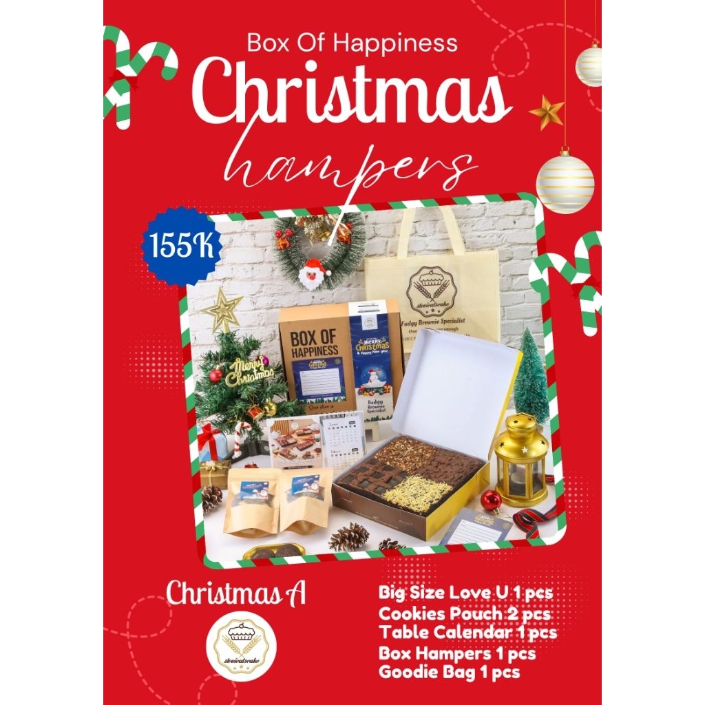 Hampers Christmas New Year A - Fudgy Brownies