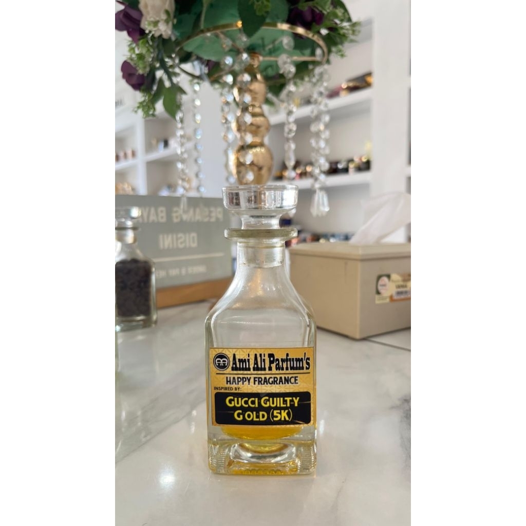 GUCCI GUILTY GOLD SP5 PARFUME INSPIRED BY AMI ALI PARFUMS WANGI SEGAR TAHAN LAMA PARFUM UNISEX VIRAL