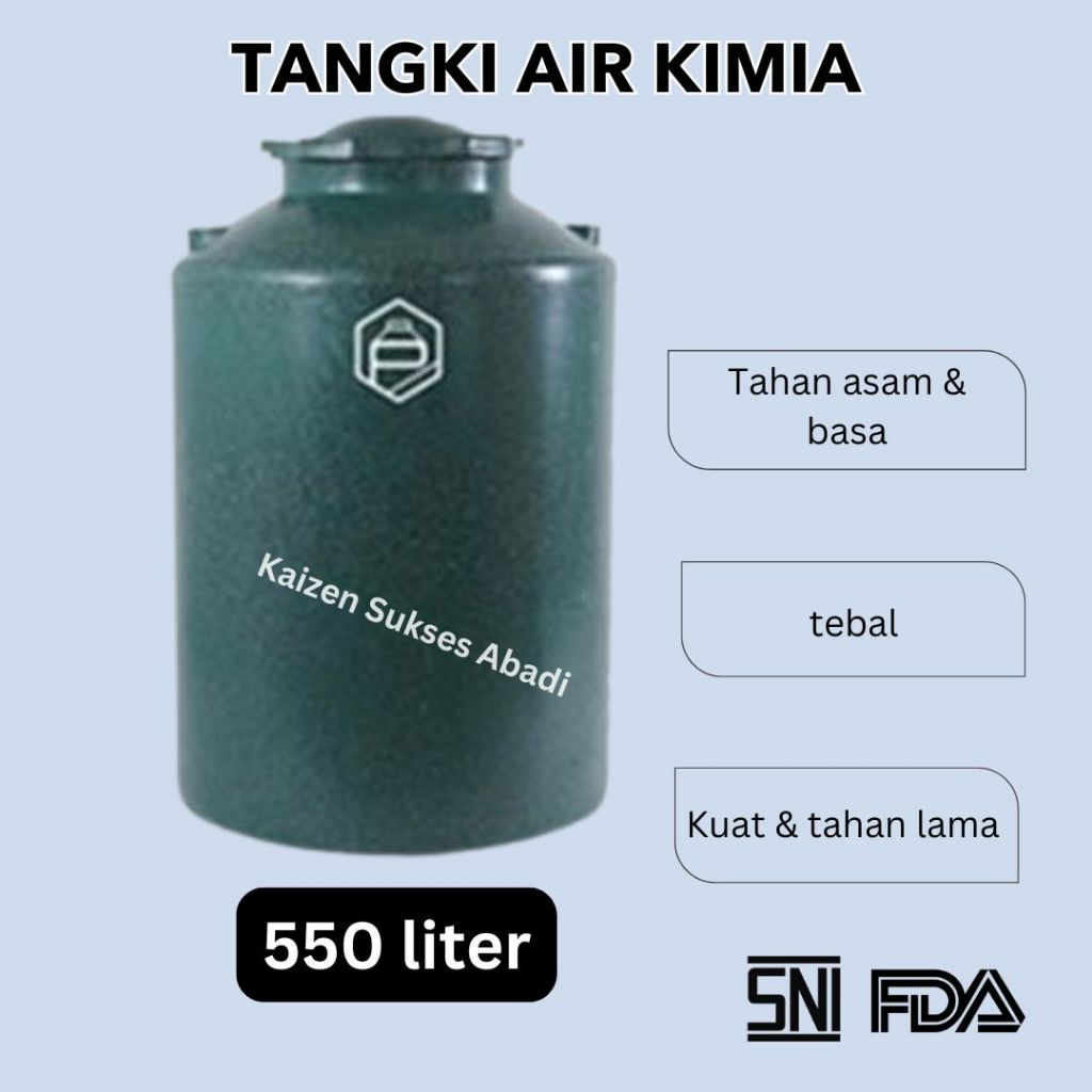 tandon tangki toren air atas rumah industri plastik cairan kimia merek profil tank TDA chem chemical