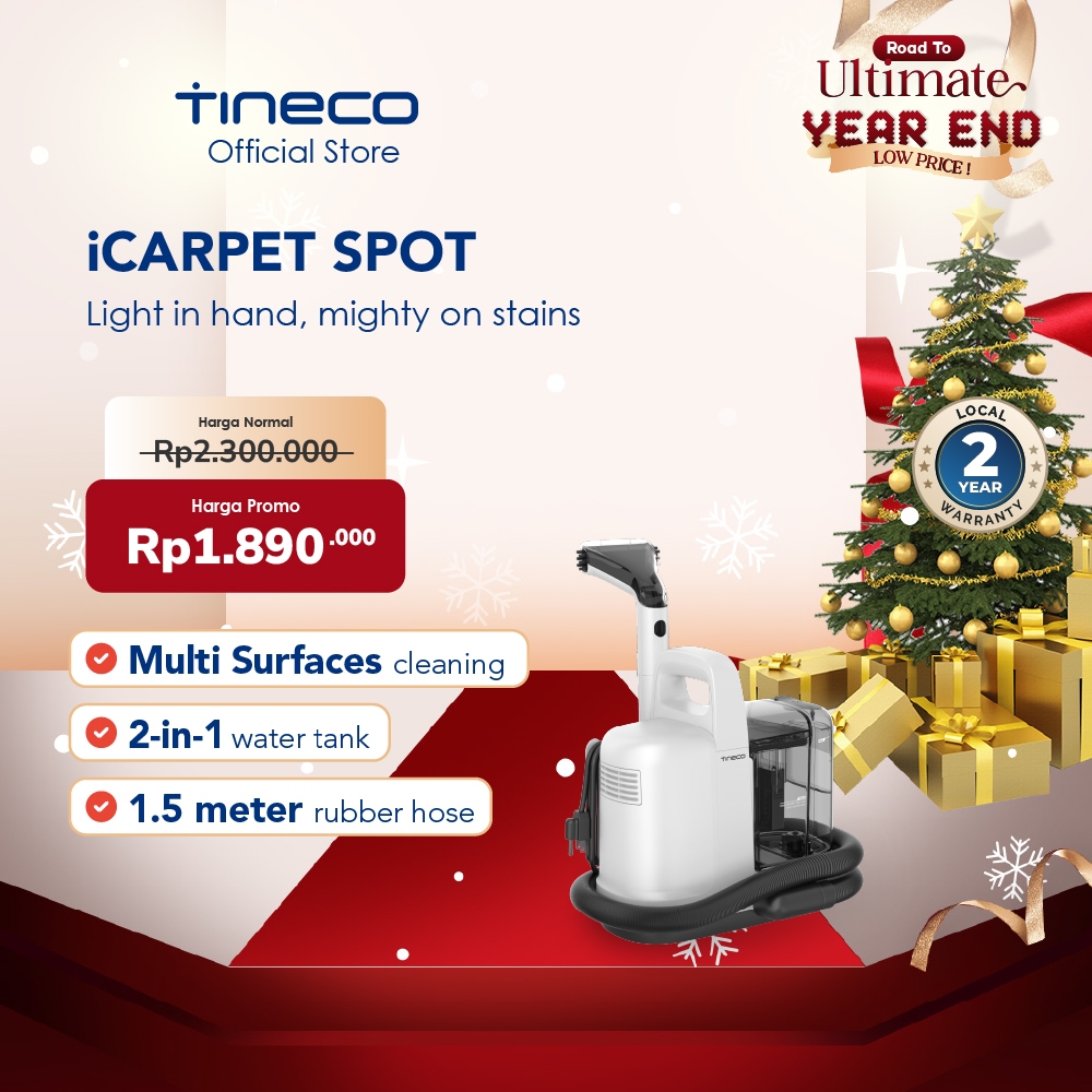 Tineco iCarpet Spot Carpet Cleaner Vakum Pembersih Karpet