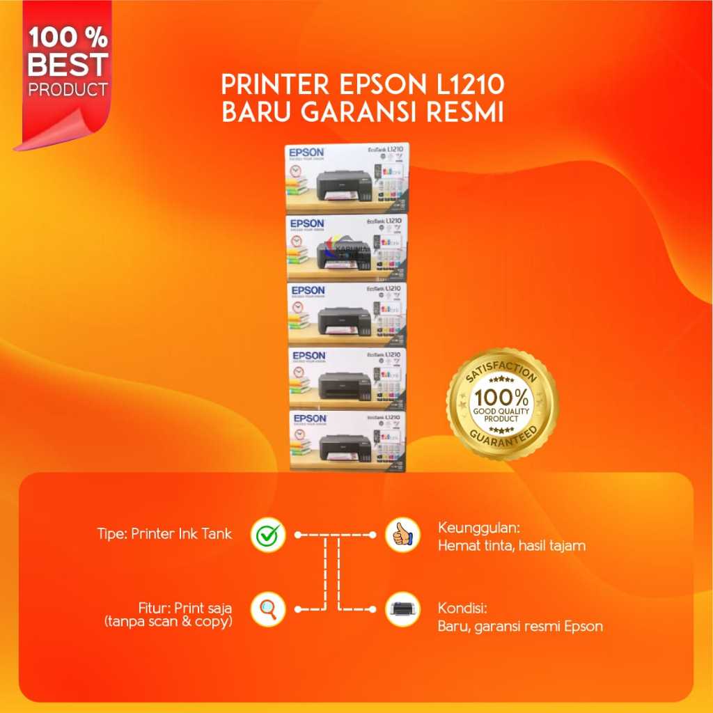 PRINTER EPSON L1210 SCAN COPY BARU // GARANSI RESMI EPSON