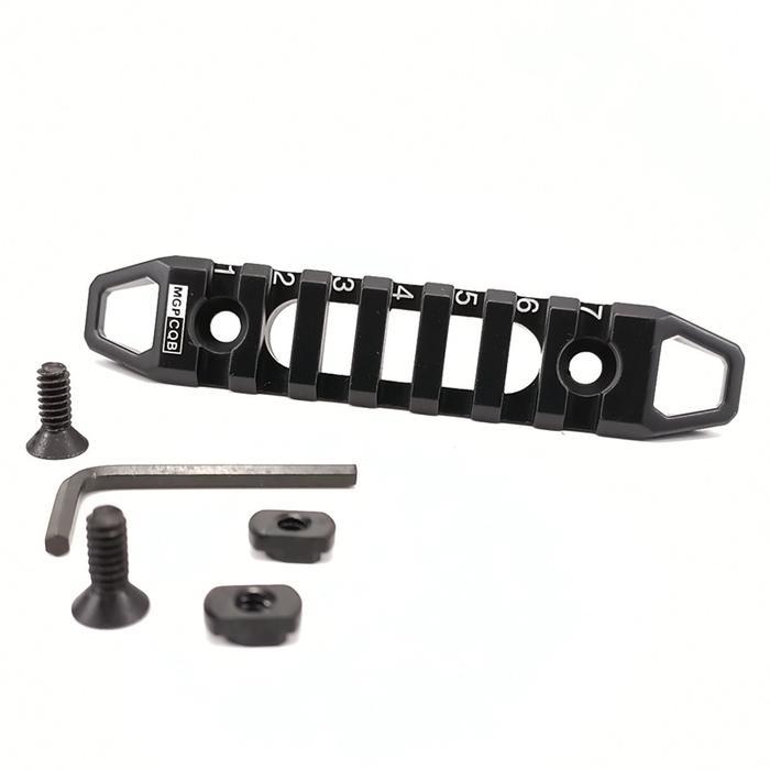 2zxv- Rail Picantiny Aeg-Metal Rail Picantiny-Rail Ris Aeg-Mlok Keymod