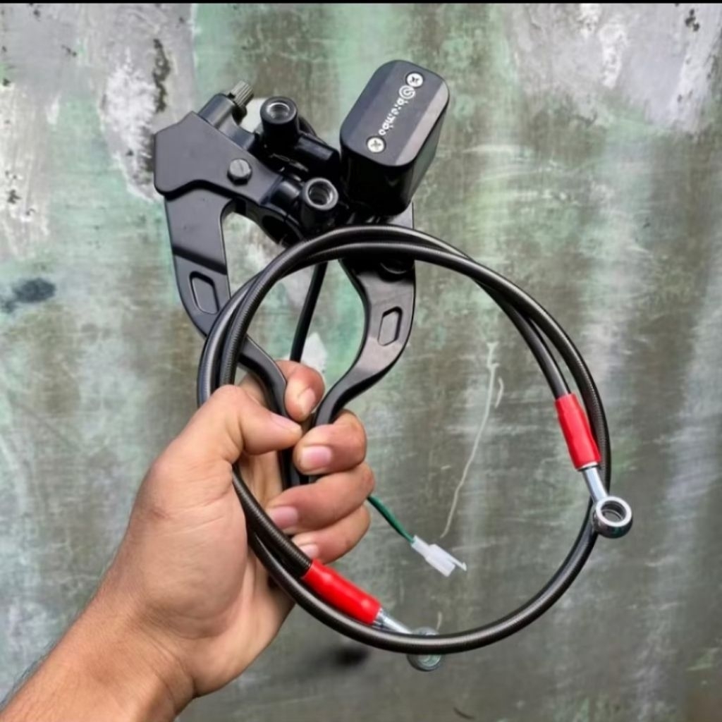 Master Rem Brembo Kotak Set Selang Rem 90cm PNP FizR Jupiter Mio Rx King Universal Semua Jenis Motor