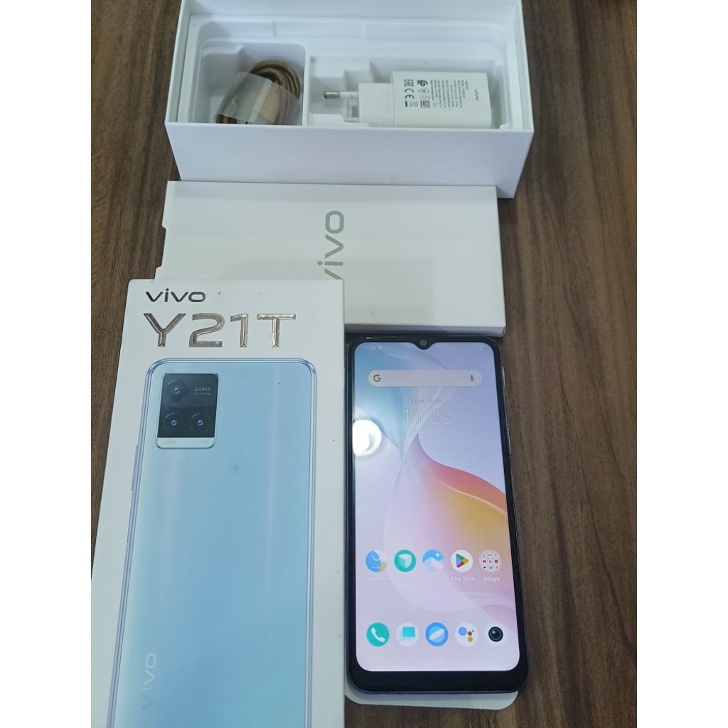 VIVO Y21 T 6/128 SEKEN RASA BARU