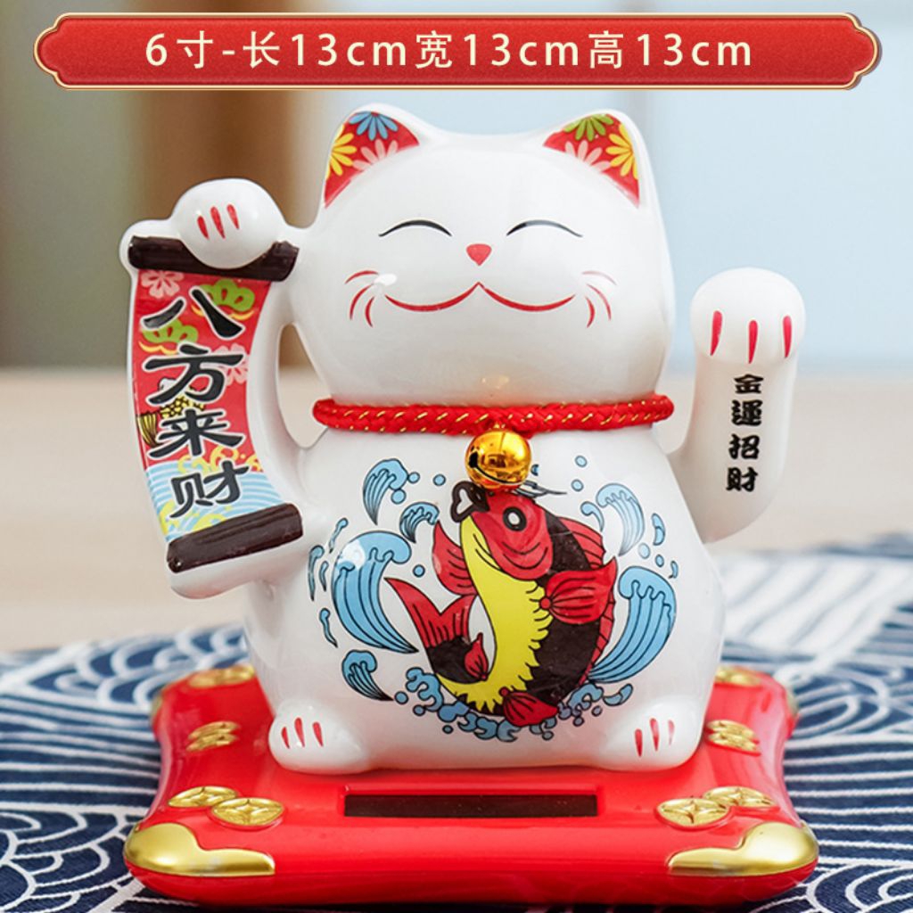 maneki neko / lucky cat keramik