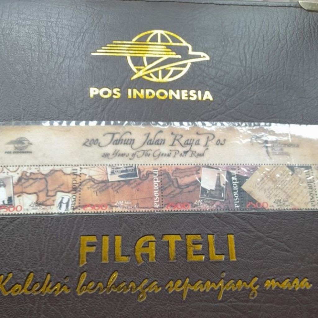 Set Lengkap Prangko mint 200 Tahun jalan raya pos