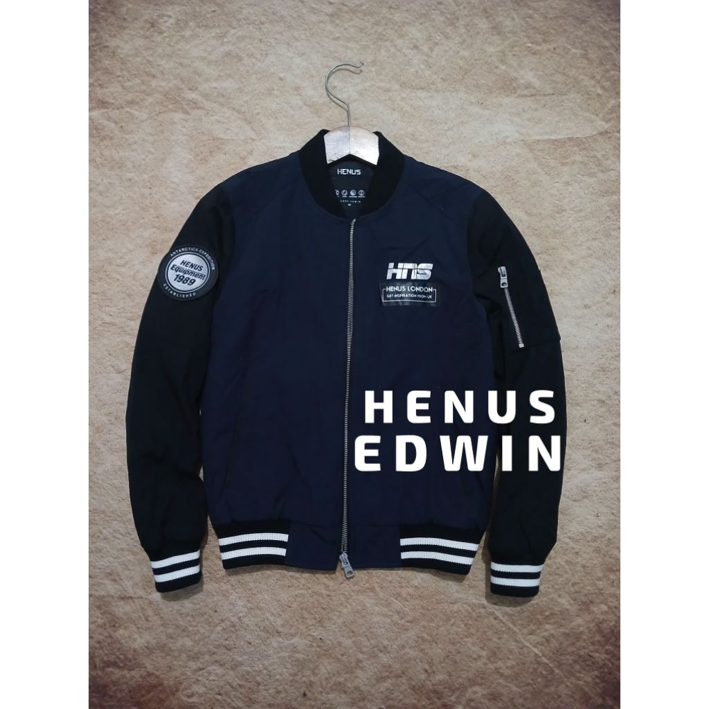 jaket bomber HENUS EDWIN bahan tebal recomend