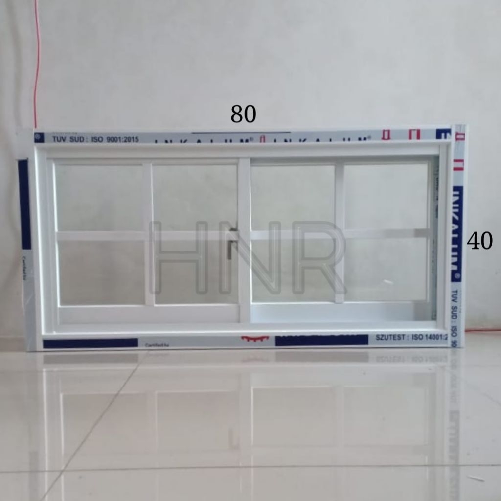 Jendela Sliding Ornamen 80x40