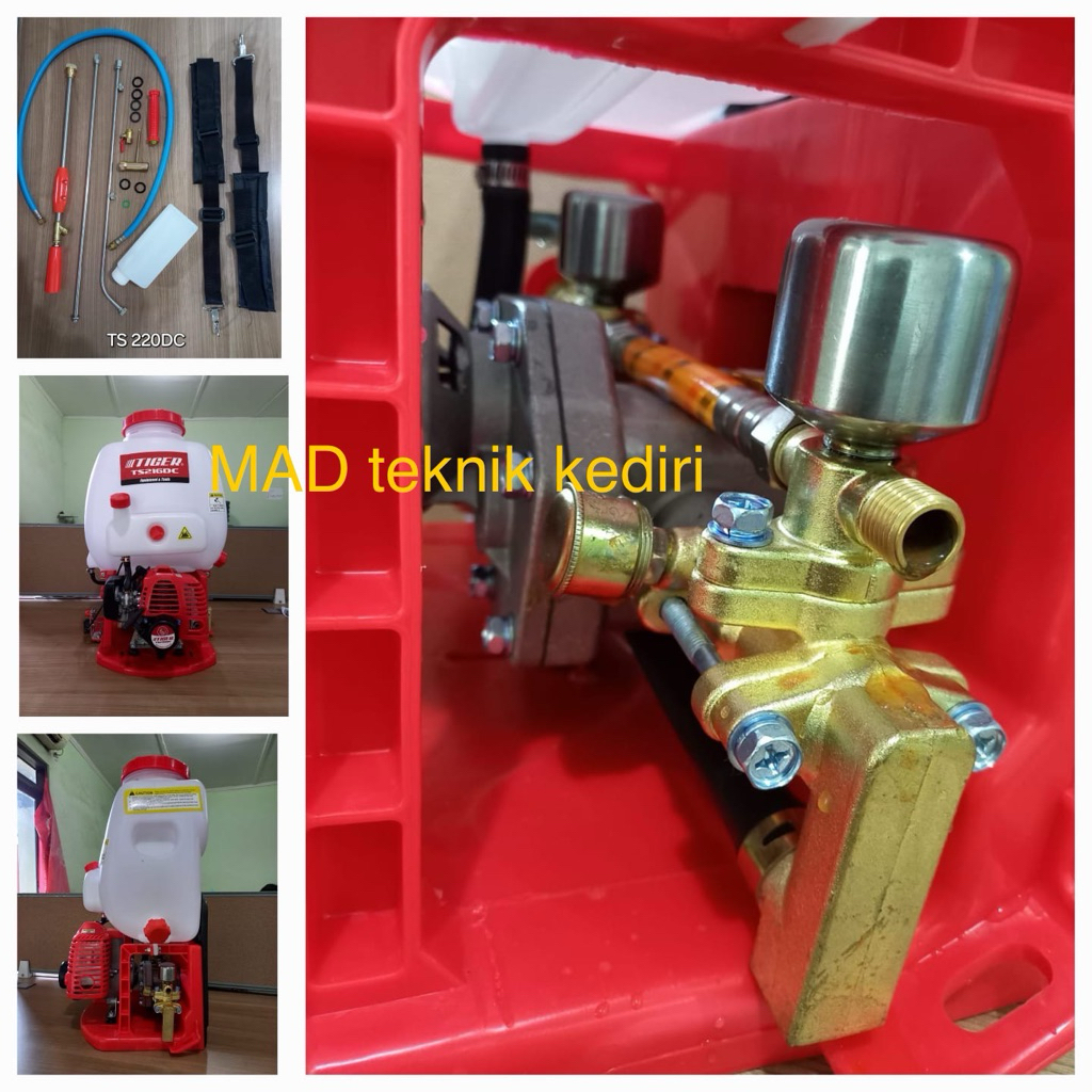 Mesin semprot hama Sprayer Mesin 2tak 20 Liter Double Chamber TURBO TIGER TS-220 model Thailand