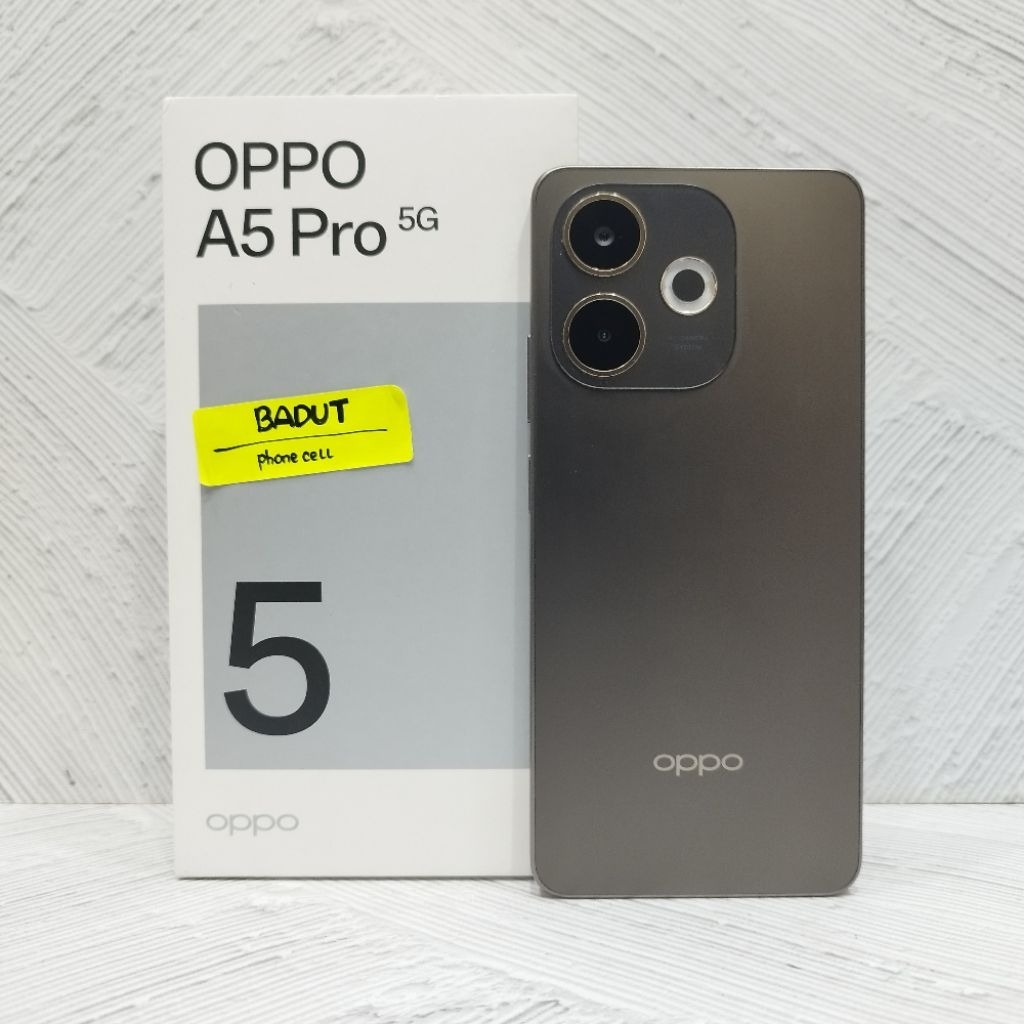 Oppo A5 Pro 5G 8/256GB Handphone Second Bekas Fullset