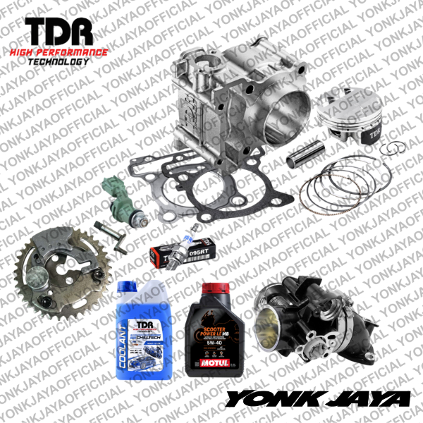 PAKET BORE UP TDR NMAX NEW / AEROX NEW 63MM / 185CC