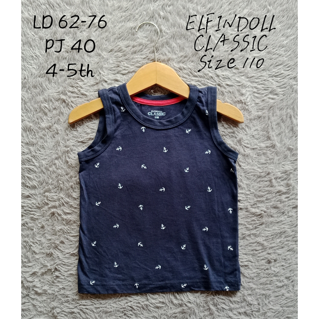 Kaos kutung anak 4-5th ELFINDOLL-CLASSIC
