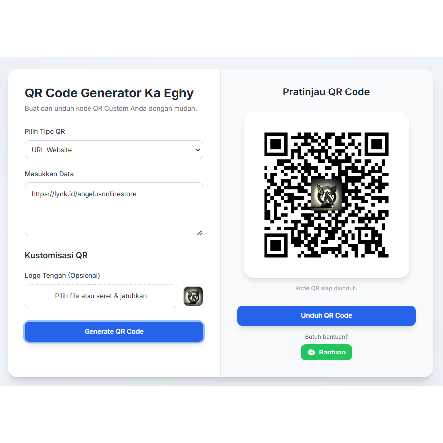 Aplikasi Software Custom Qr Code Logo Automation