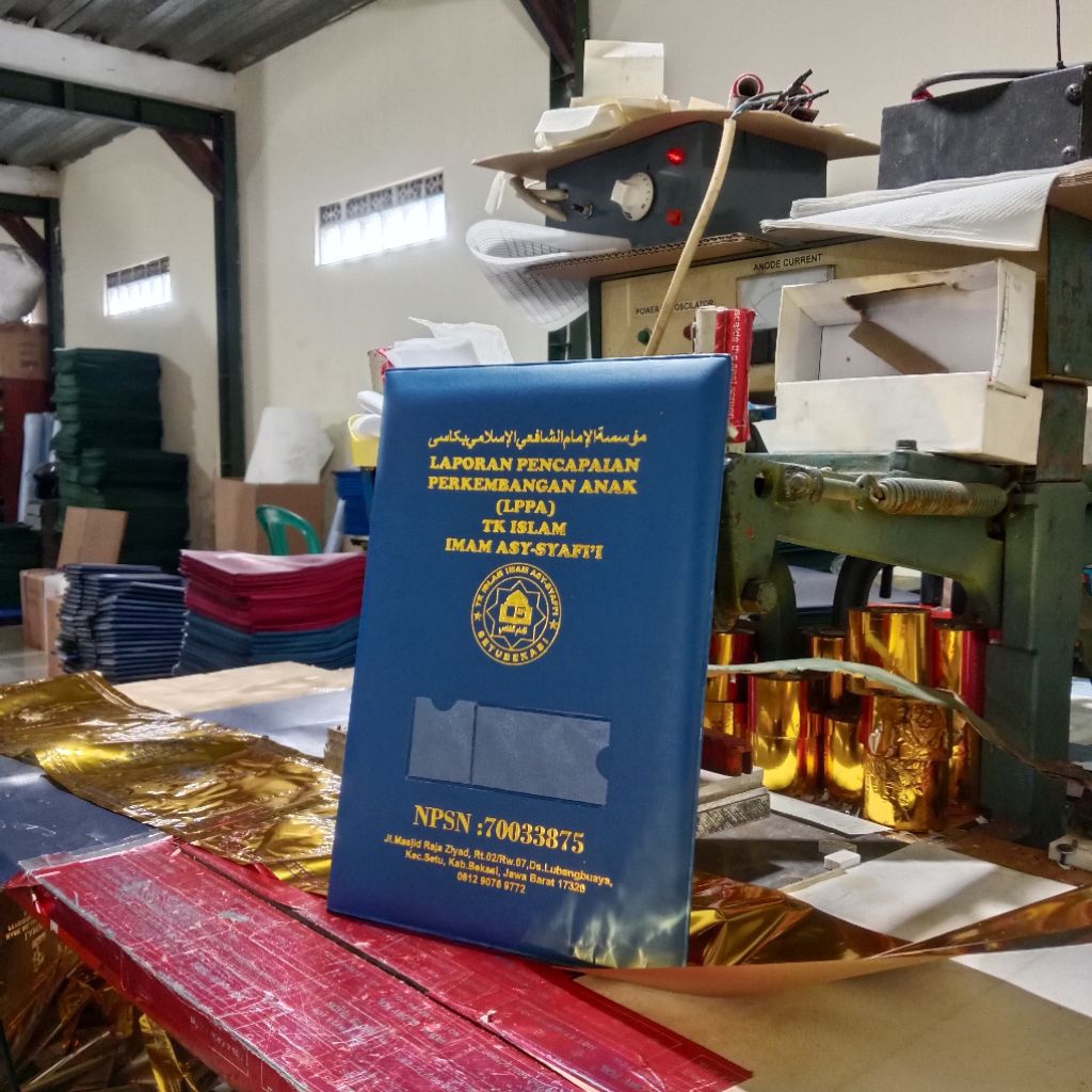 map sampul raport/ijazah PAUD TK SD SMP SMA