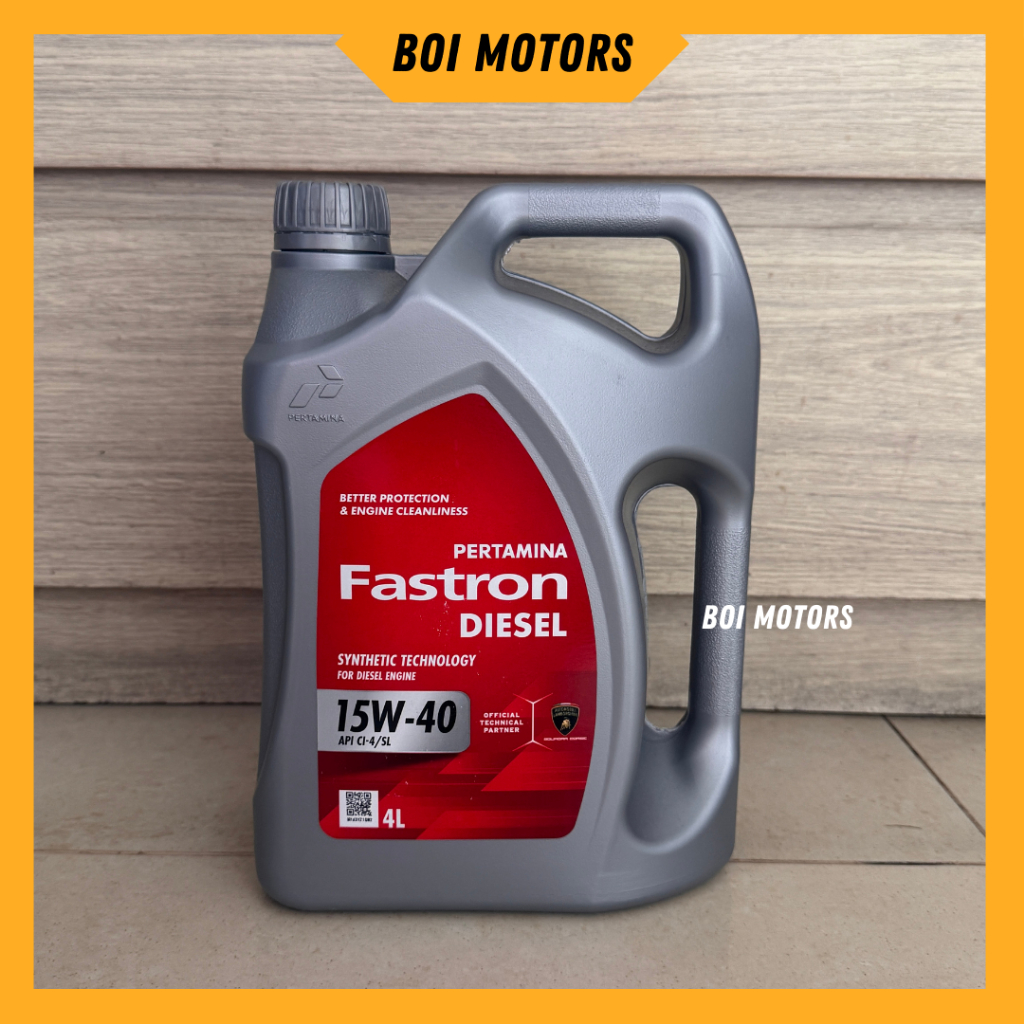 [GALON- MERAH 4L] Oli Pertamina Fastron DIESEL 15W-40 API CL-4/SL 4 Liter 100% ORI