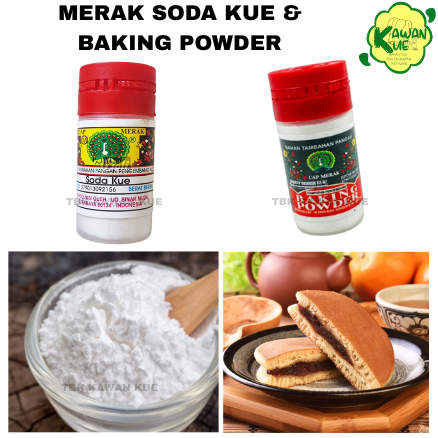 Baking Powder dan Soda Kue Merk MERAK