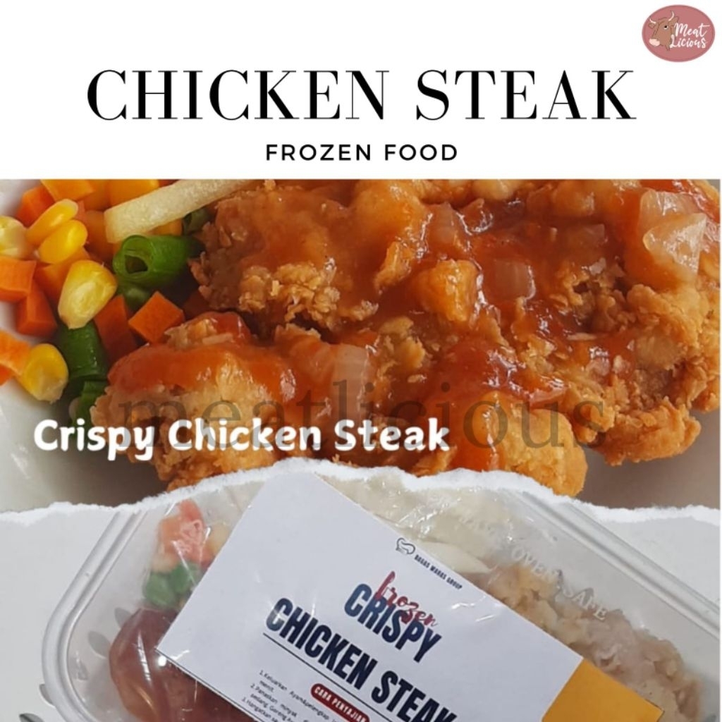 Crispy Chicken Steak 200gr (Frozen Food)
