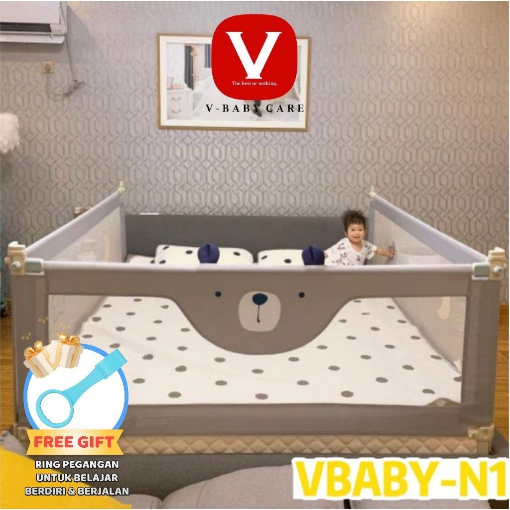 bedrail pengaman tidur bayi preloved