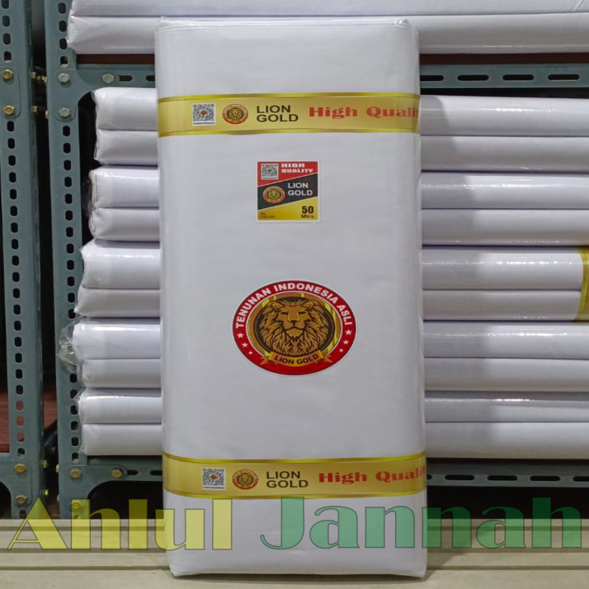 LION GOLD Kain Kafan Putih Kualitas Super