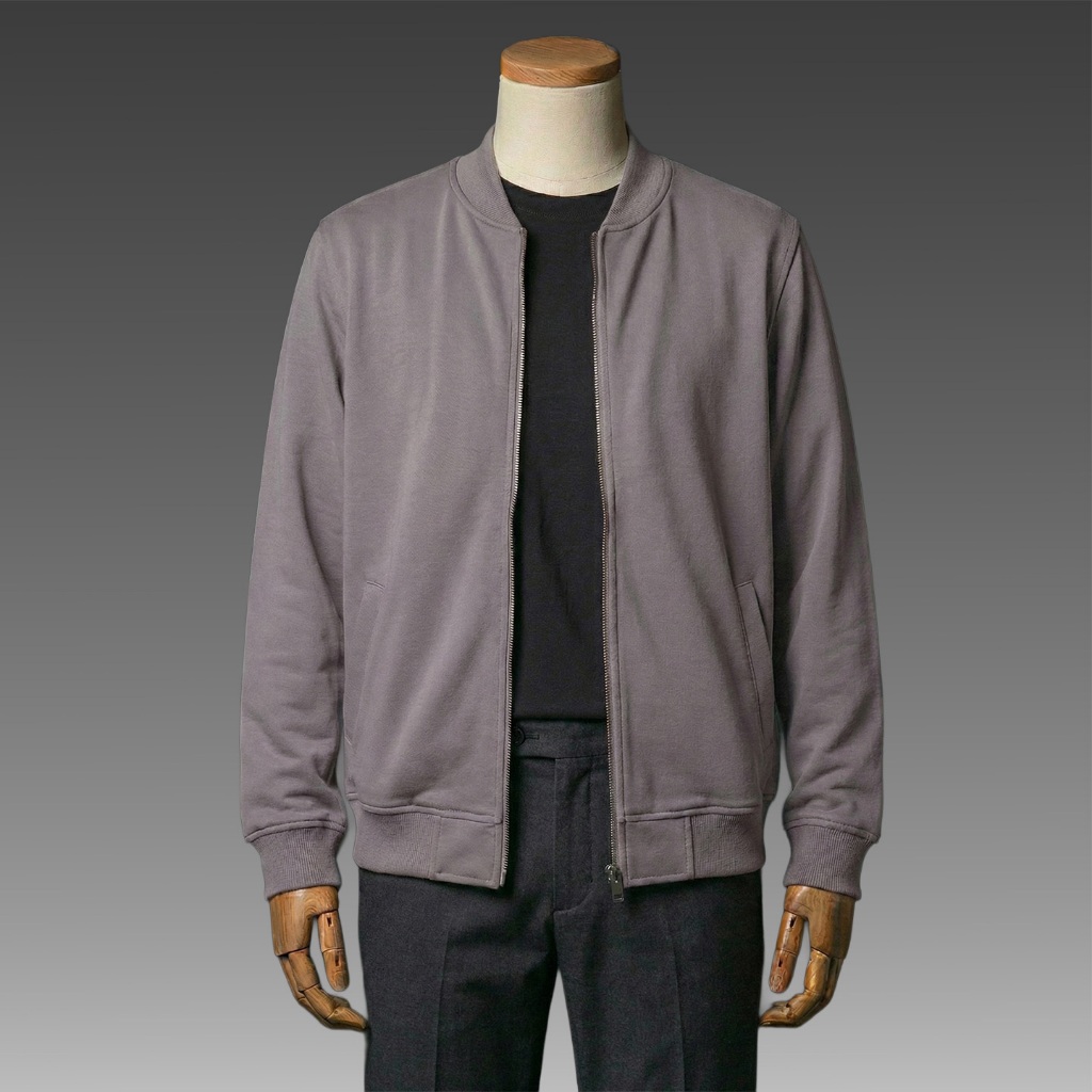 JB - Jacket Bary Taupe - Jaket Kasual Pria