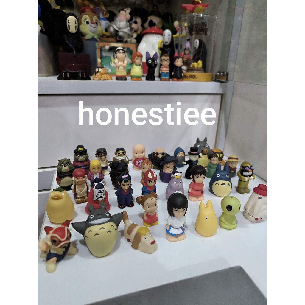 puppet finger boneka jari studio ghibli my neighbor totoro kiki delivery service howl moving castle 