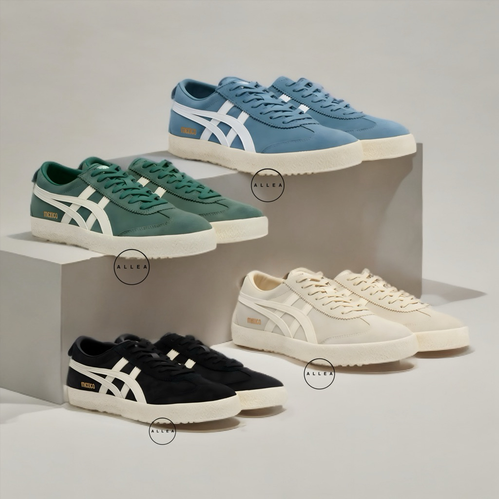 Sepatu Onitsuka Tiger Mexico 66 Delegation Black Cream
