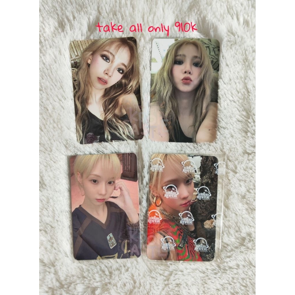 [READY] Aespa My World Target Armageddon Karina Winter photocard