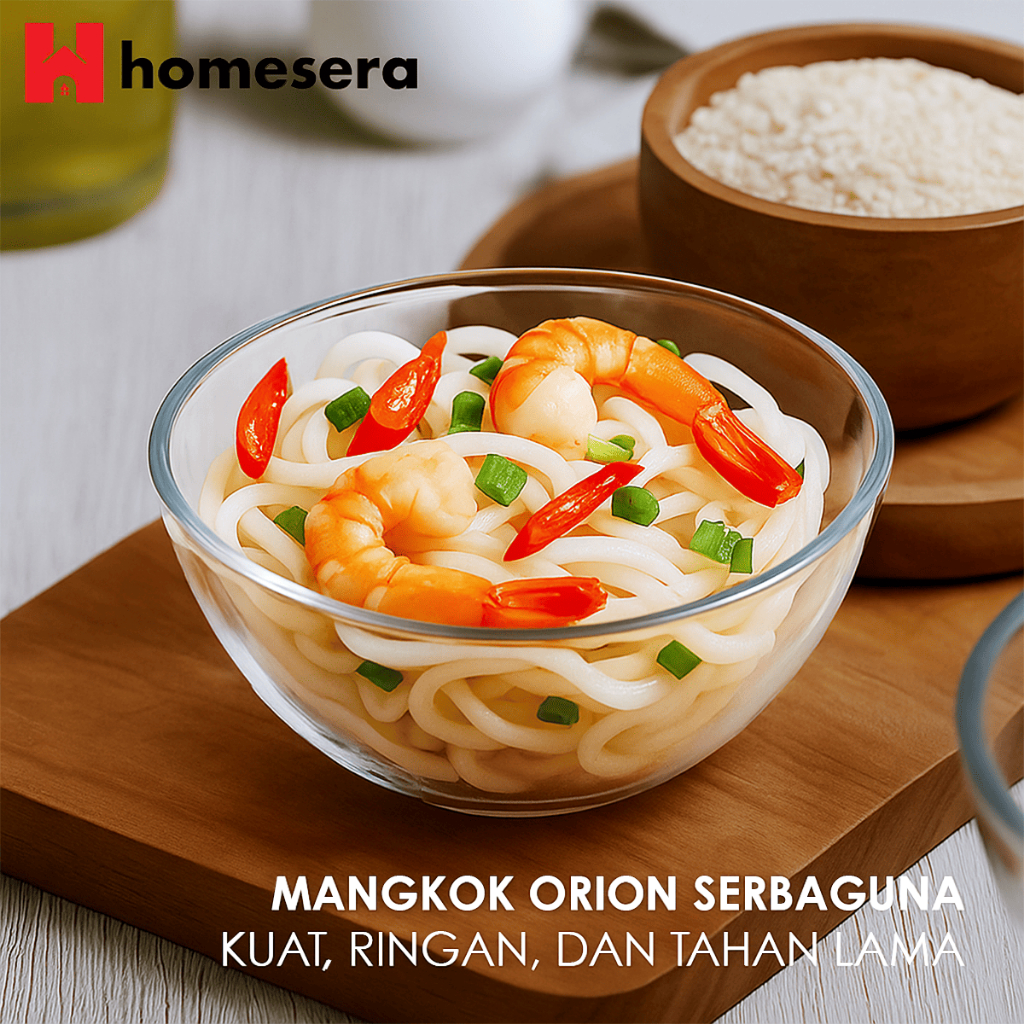 MANGKOK KACA ORION BOWL SET | MANGKOK KACA BUBUR | MANGKOK KACA SOUVENIR| MANGKOK KACA SAMBAL