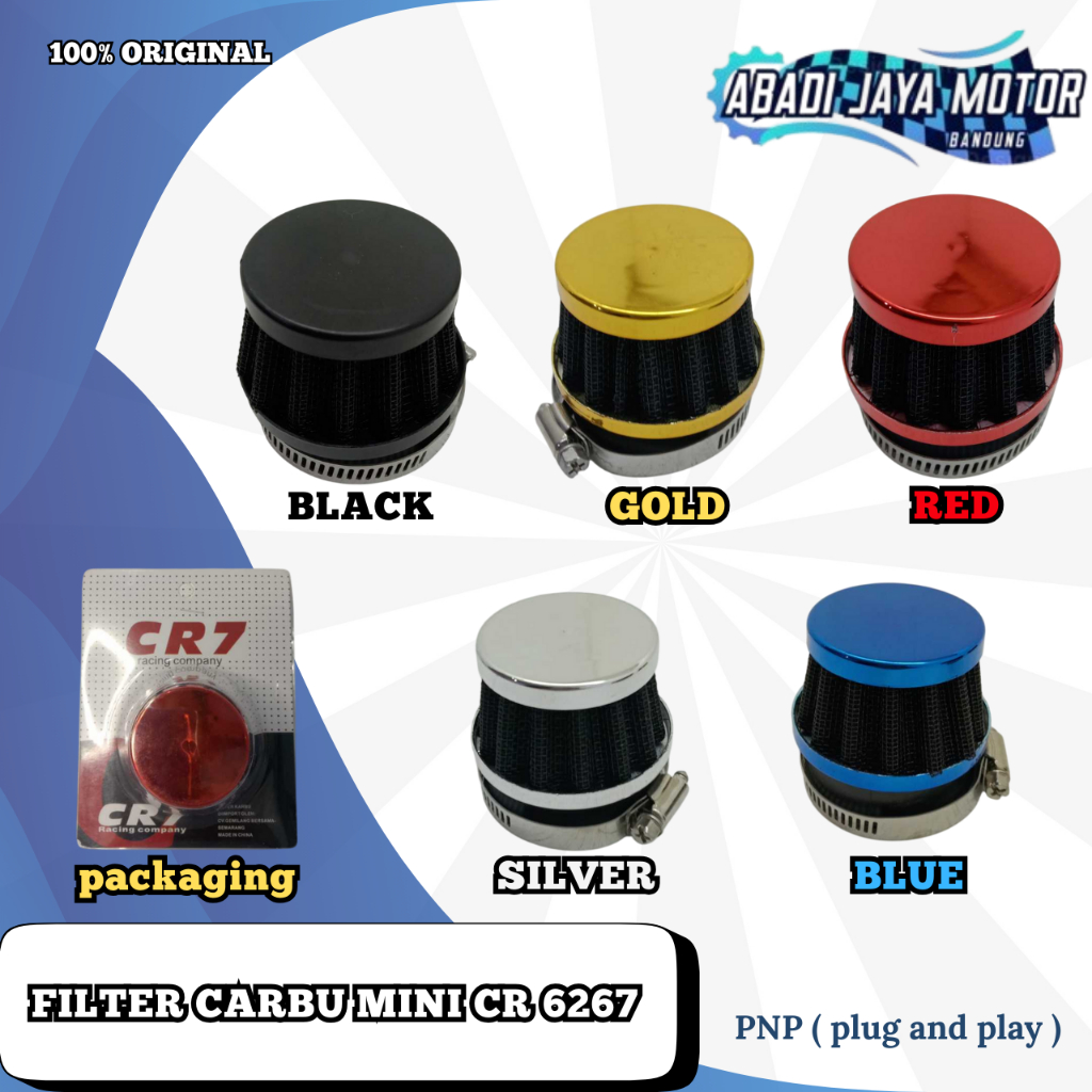 Saringan Udara Karbu Filter Carbu Mini  CR 6267